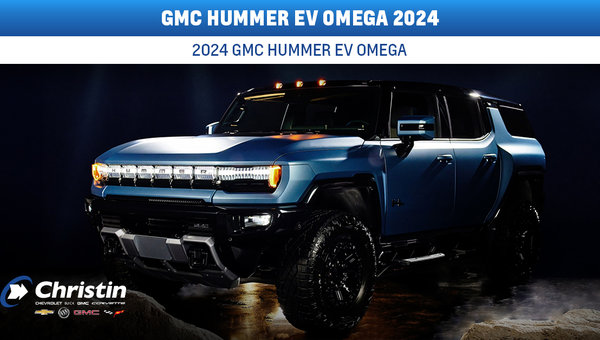 Découvrez la nouvelle édition spéciale 2024 GMC HUMMER EV Omega chez Christin Automobiles