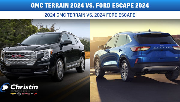 GMC Terrain 2024 vs. Ford Escape 2024 : Quel SUV est fait pour vous ?