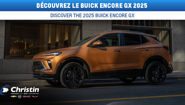 Découvrez le Buick Encore GX 2025 : Élégance et innovation à Montréal