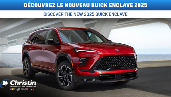 Discover the new 2025 Buick Enclave: Luxury, technology, and performance await!