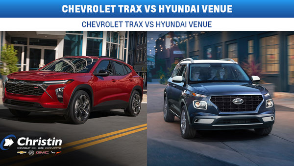 Comparatif entre le Chevrolet Trax et le Hyundai Venue : Pourquoi le Chevrolet Trax se démarque