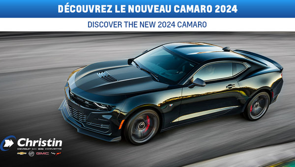 Découvrez le nouveau Camaro 2024 chez Christin Automobile