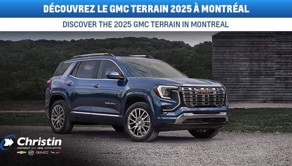 Discover the 2025 GMC Terrain: A new generation of compact SUVs