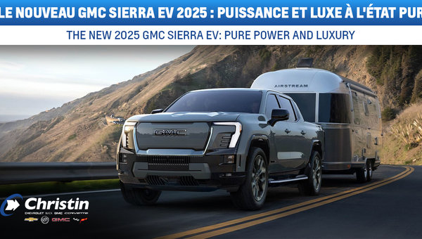 The new 2025 GMC Sierra EV: Pure power and luxury