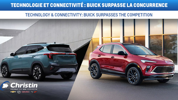 Buick Encore GX 2025 vs Kia Seltos 2025 : Pourquoi le Buick Encore GX est le choix gagnant