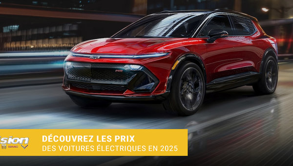 Découvrez les prix des voitures électriques en 2025