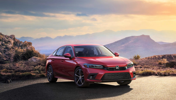 Honda publie une première image de sa Civic 2022