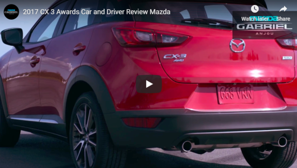 The All-New Award Winning 2017 Mazda CX-3