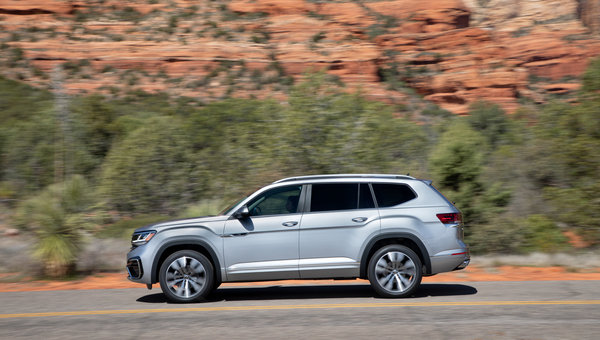 Le Volkswagen Atlas 2022 est à la tête de la gamme de VUS Volkswagen 2022 redessinés