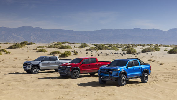 Voici le nouveau Chevrolet Colorado 2023