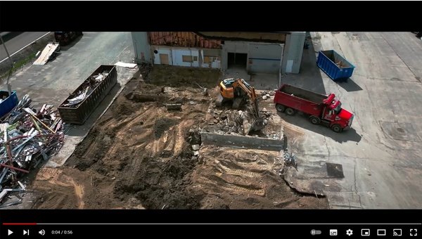 Notre bâtisse TEMPORAIRE durant les rénovations !