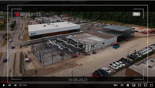Mise à jour des rénovations de notre bâtisse Grenier Volkswagen à Mascouche !