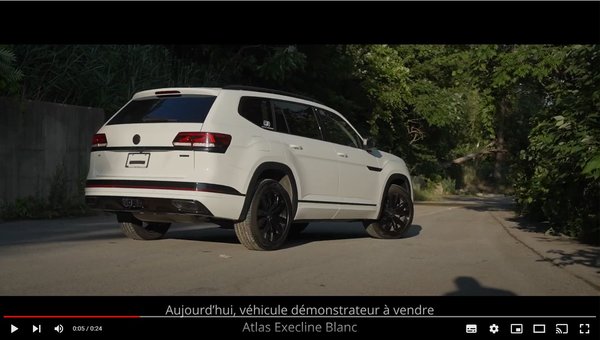 Notre plus récent projet AUTOBAHN : notre Atlas Execline Blanc !