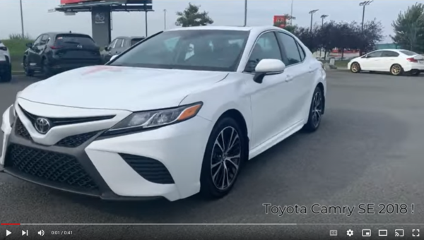 2018 TOYOTA CAMRY !