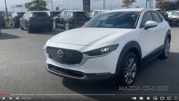 HERE'S OUR 2021 MAZDA CX-3 !
