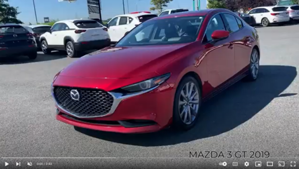 HERE'S OUR 2019 MAZDA 3 GT !