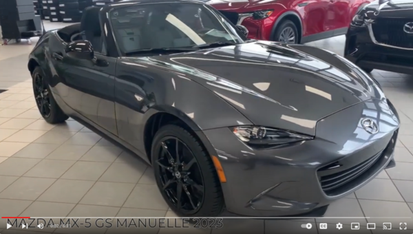 JUST LIKE NEW ; HERE'S OUT 2023 MAZDA MX-5 GS MANUAL