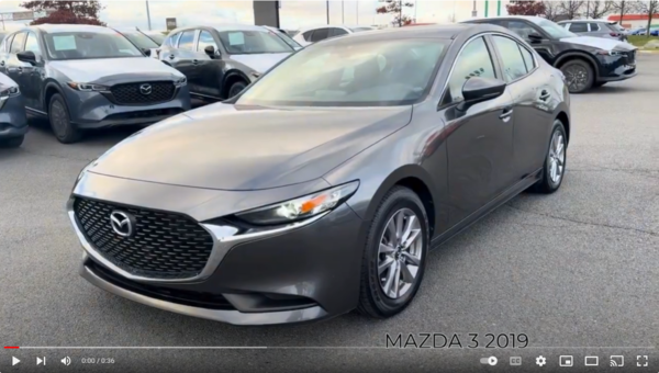 DISCOVER OUR 2019 MAZDA 3 !
