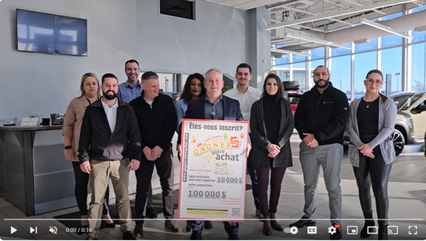 CONTEST - WIN YOUR PURCHASE AT MAZDA DE BOUCHERVILLE