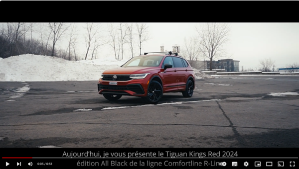 2024 AUTOBAHN TIGUAN KINGS RED COMFORTLINE