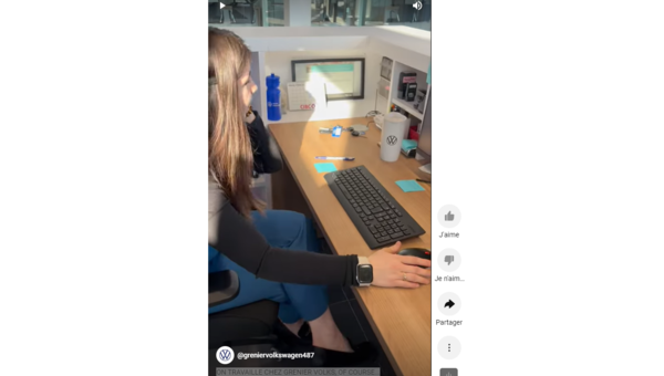 WE WORK AT GRENIER VOLKS, OF COURSE...