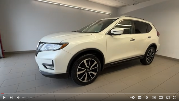VOICI NOTRE NISSAN ROGUE SL 2019 !