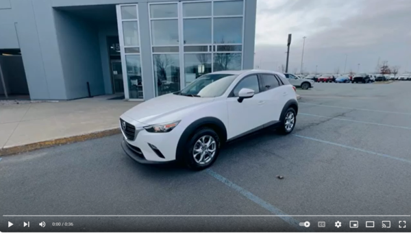 HERE'S OUR 2021 MAZDA CX-3 GS !