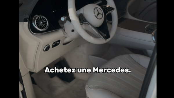 L'INTÉRIEUR DE NOS MERCEDES-BENZ DE BOUCHERVILLE !