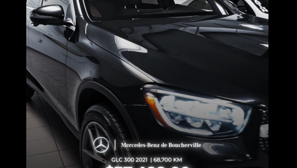 La Mercedes-Benz GLC300 2021 !