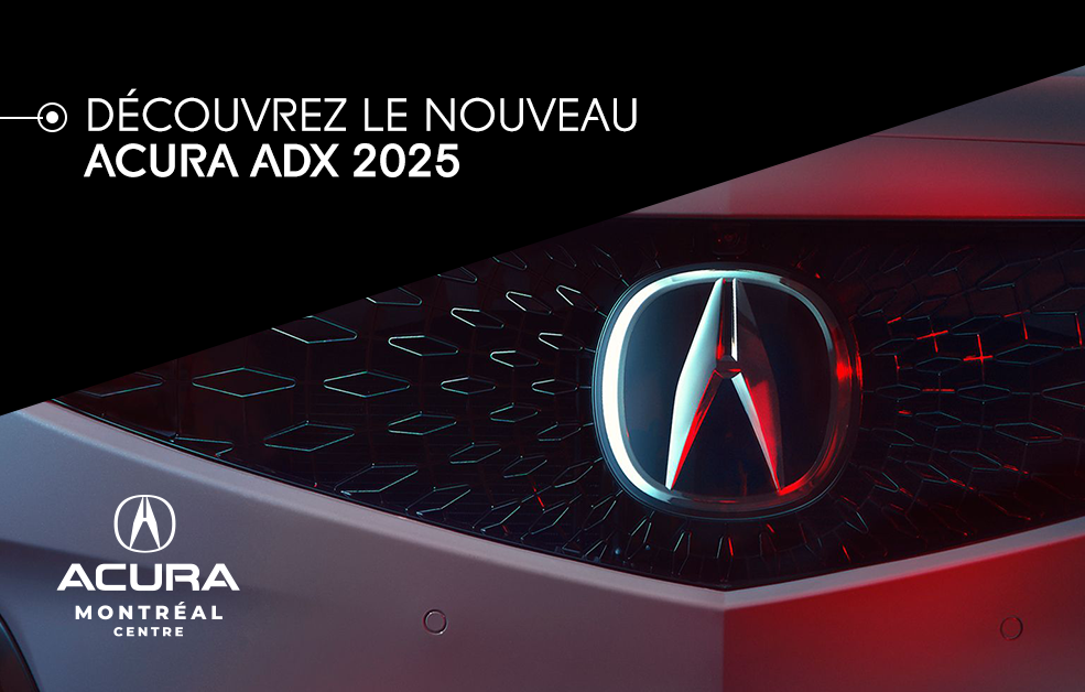 Discover the new 2025 Acura ADX at Acura Montréal Centre