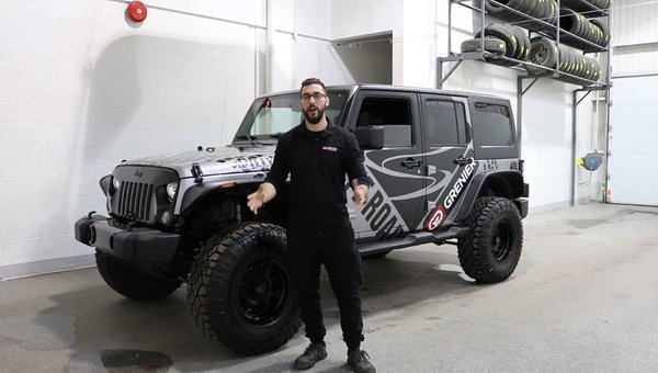 Nouveau Wrangler Willys promotionnel