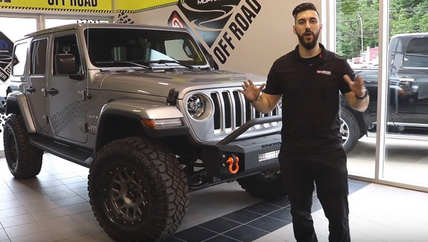 4e JEEP WRANGLER JL MODIFIÉ
