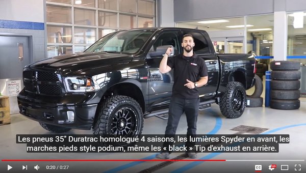 RAM BIG HORN ALL BLACK