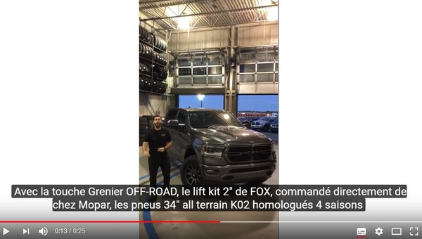 OFF-ROAD : RAM 1500 SPORT 2019