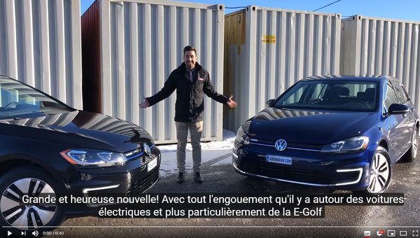 E-GOLF DISPONIBLES!!