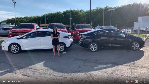 Here's the Chevrolet Volt !