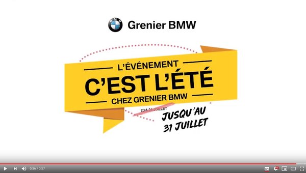 L'événement c'est l'été BMW se poursuit!