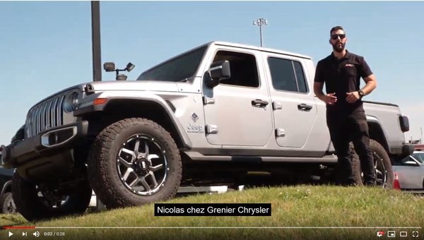 Voici le Jeep Gladiator Modèle Overland !