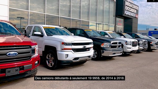 Grenier Occasion's PICK-UP sale!