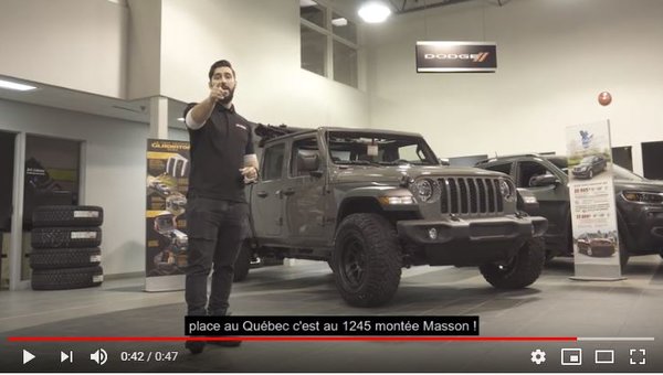 Voici le Gladiator OFF-ROAD !