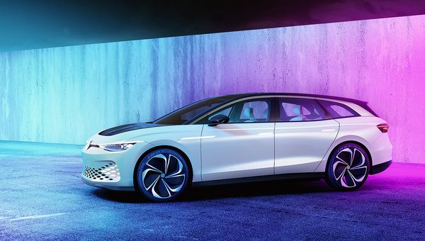 La nouvelle Volkswagen ID. Space Vizzion présentée à Los Angeles