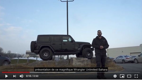Jeep Wrangler Unlimited Sahara !