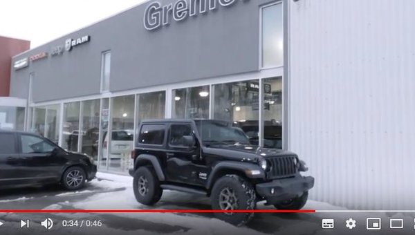 Voici le Wrangler modèle Sport signé OFF-ROAD !