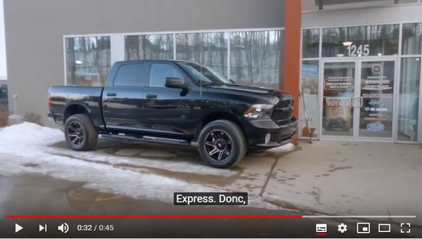 OFF-ROAD : RAM 1500 modèle Classic !!