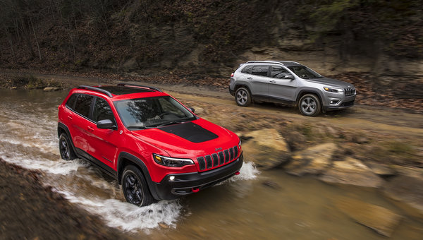 Jeep Cherokee 2020 vs Honda CR-V 2020
