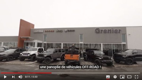 Plusieurs OFF-ROAD disponible pour le printemps !