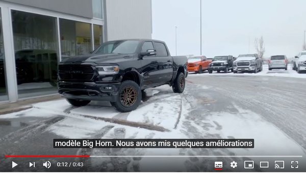 Dernier projet OFF-ROAD : RAM 1500 DT Big Horn!