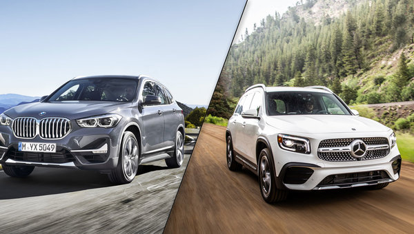 BMW X1 2020 vs Mercedes-Benz GLB 2020: Pour l’espace intérieur