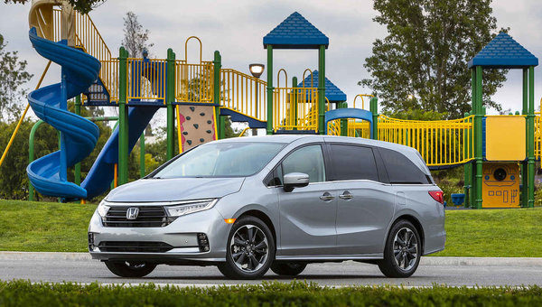 La Honda Odyssey 2021 reçoit la mention Meilleur Choix Sécurité Plus de l’IIHS