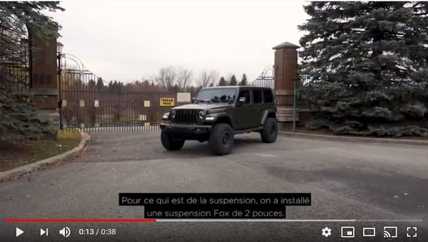 Le Jeep Wrangler JL 2020 !